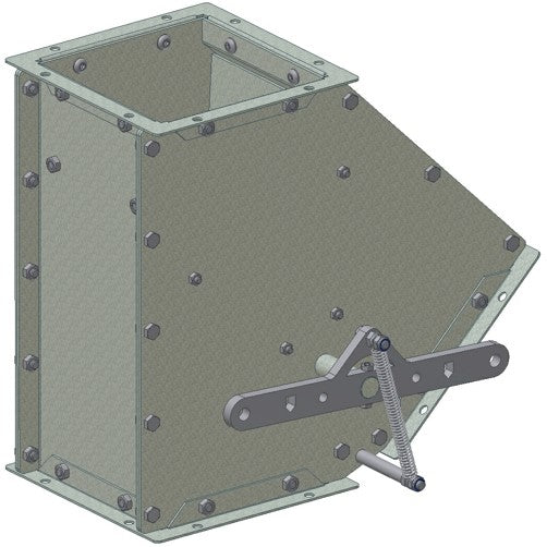 Forgrener 2-vejs 45°, 180x180, 3,0 mm