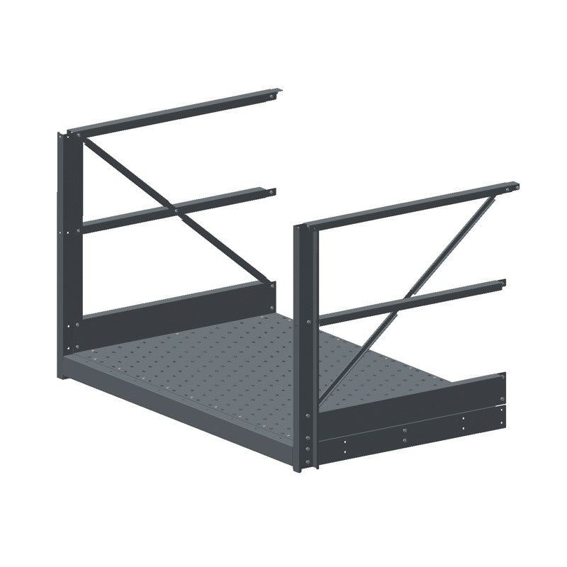 Gangbro sektion B:1,9 m. L:1,2 m.