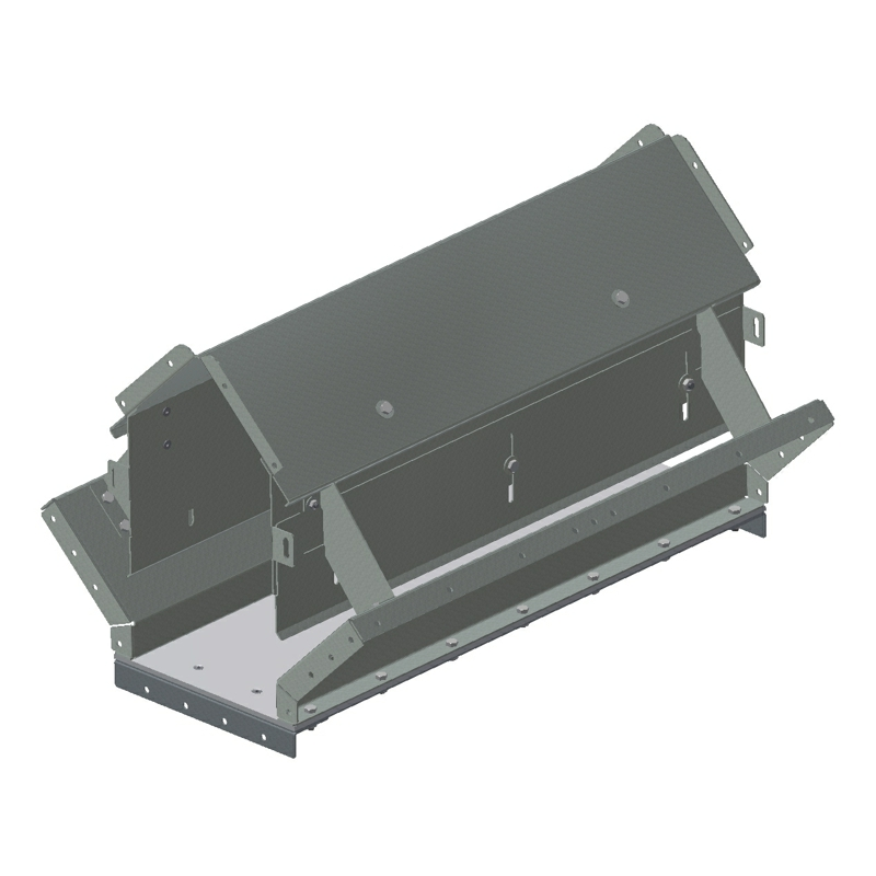 Indløbstrug 1,0 m. T49 m/PEHD1000 bund