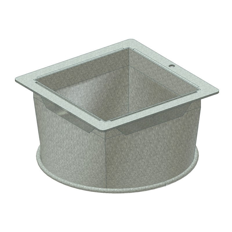 Overgangsstykke 125x125 - OK160