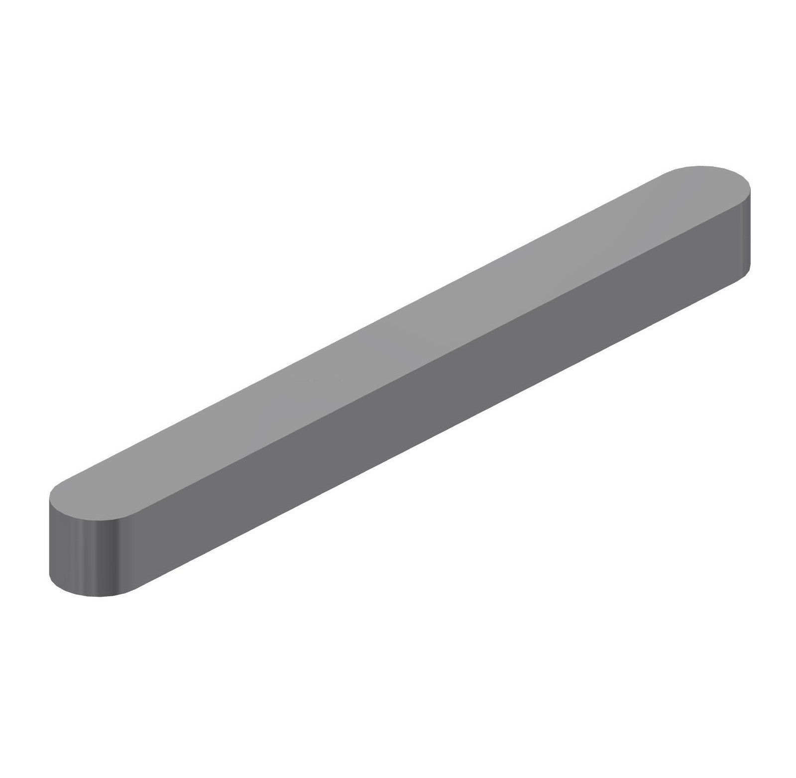 Pasfeder 8x7x80 mm