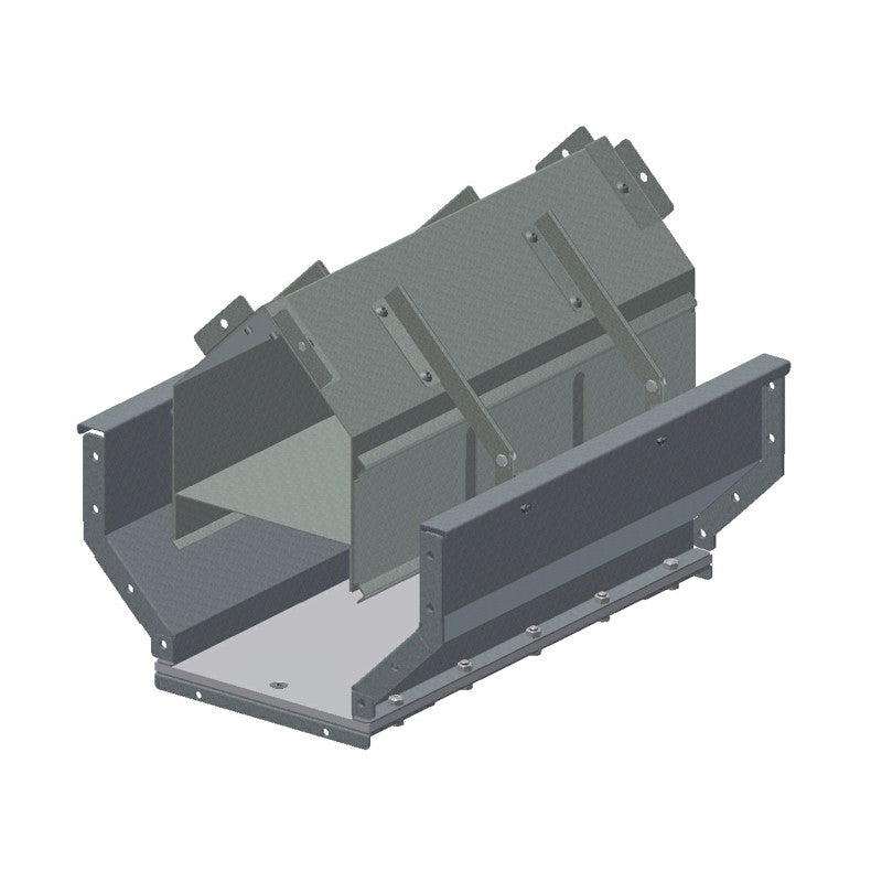 Indløbstrug 0,5 m. T45 m/PEHD1000 bund