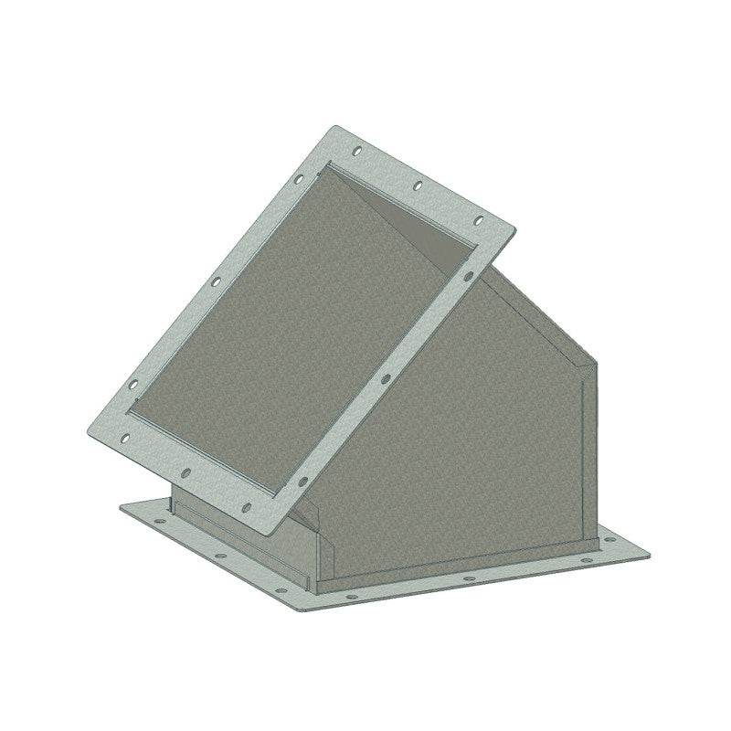 Bøjning 45° 4-kant 240x240