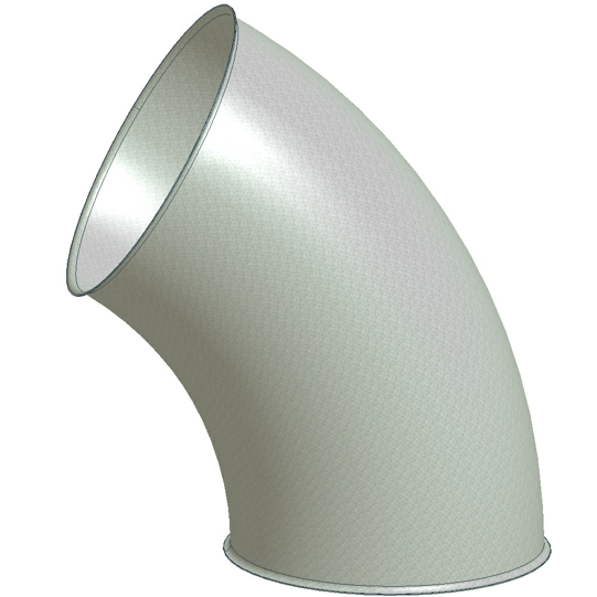 Bøjning 60° SK300, 1,0 mm