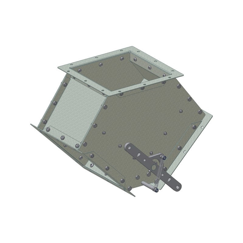Forgrener 2-vejs 90°, 240x240, 3,0 mm