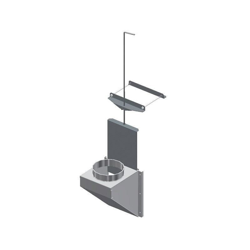 Indløb m/regulering 90°, SK250, T54