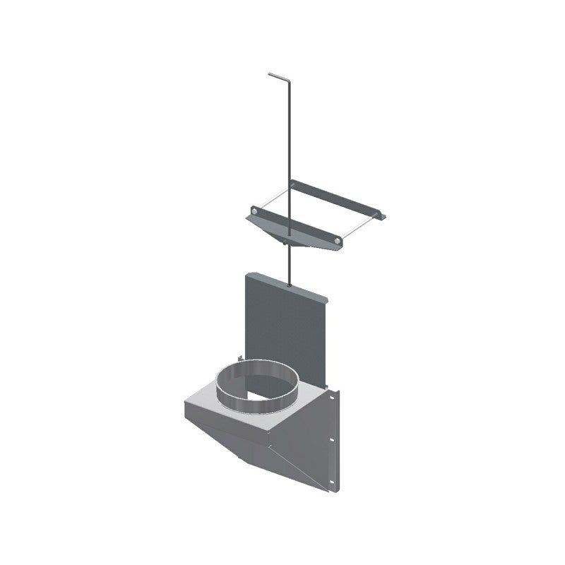 Indløb m/regulering 90°, SK300, T55