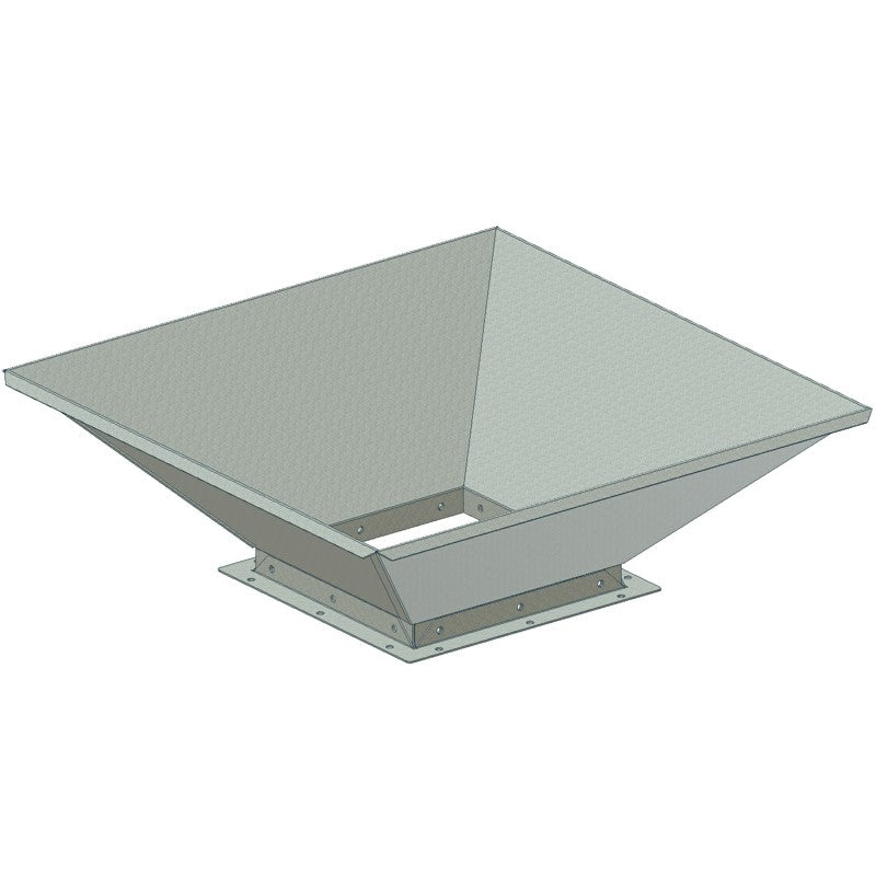Indløbstragt 700x700 for 2-vejs T56