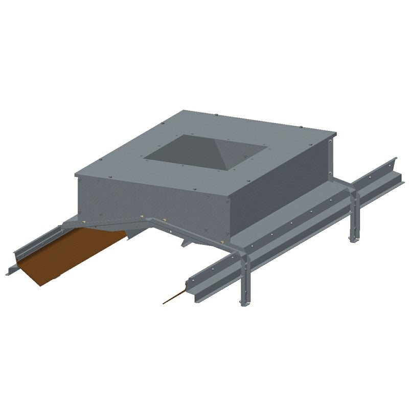 Indløbstragt for BC400, gennemløb