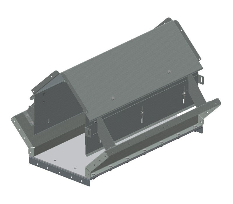 Indløbstrug 1,0 m. T57 m/PEHD1000 bund