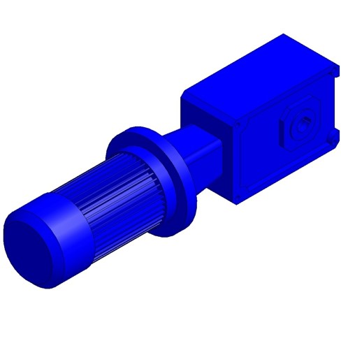 Keglehjulsgearmotor 440 o/m Ø30