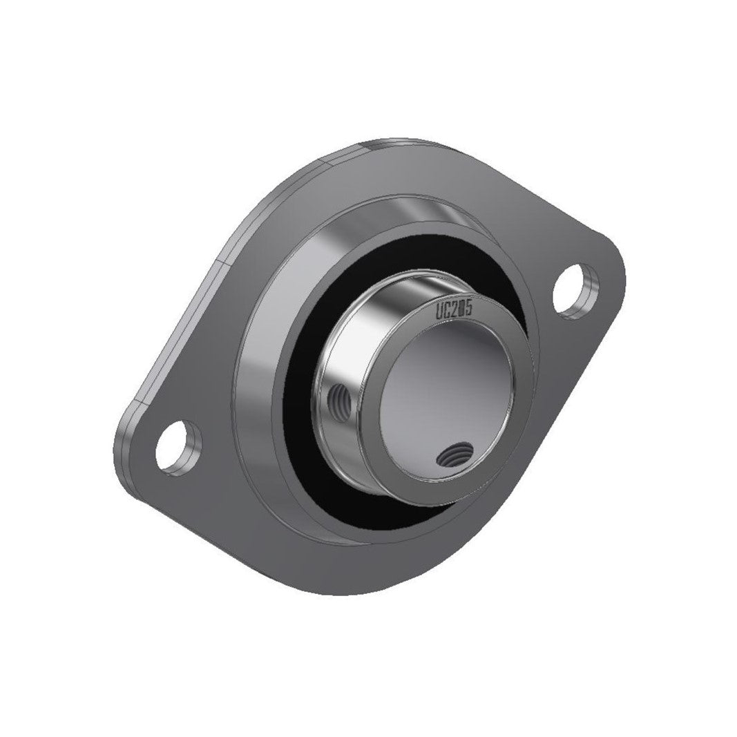 Leje med flange UC 205 R6