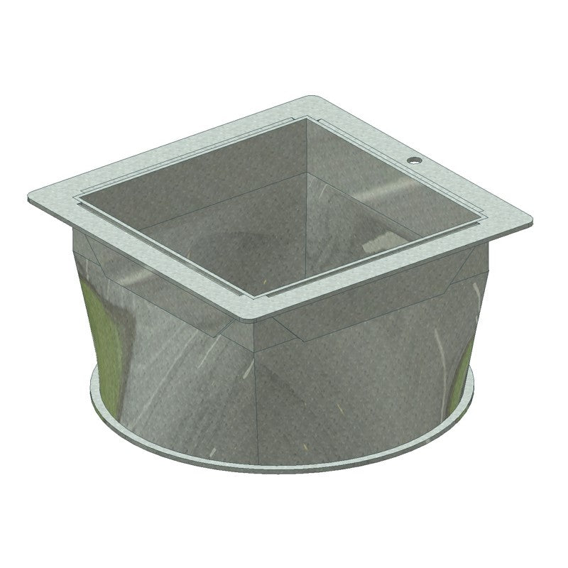 Overgangsstykke 125x125 - SK150