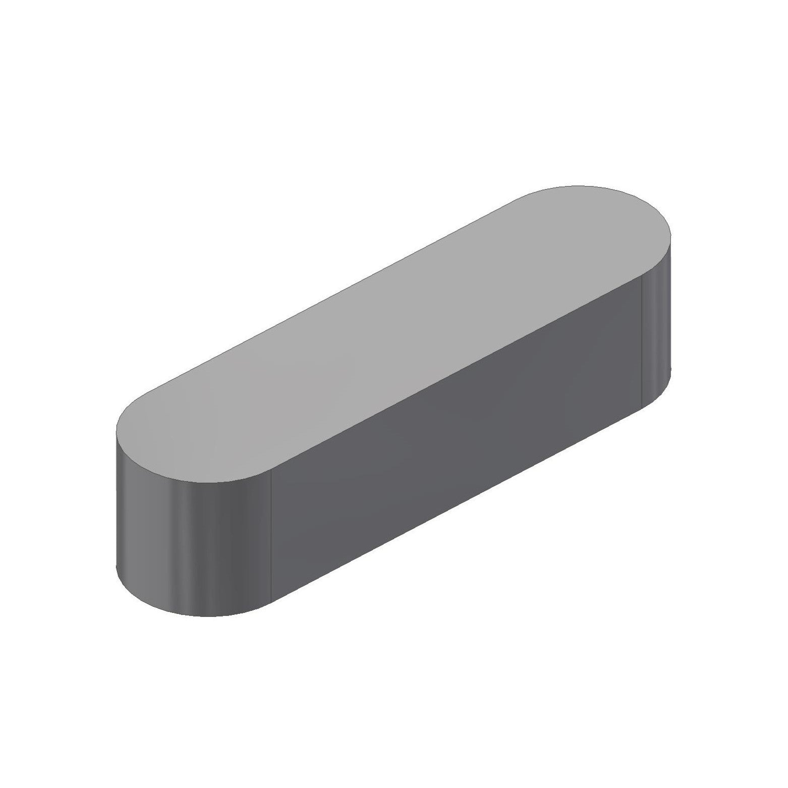 Pasfeder 8x7x30mm