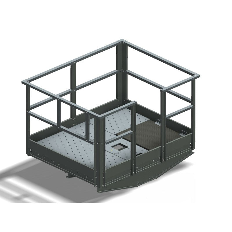 Platform med gelænder til T53