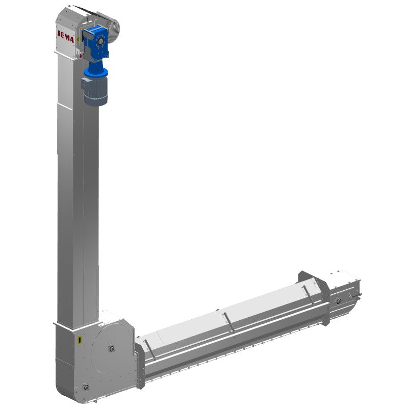 T40 Kædeelevator med 90° knæk - 45 t/h