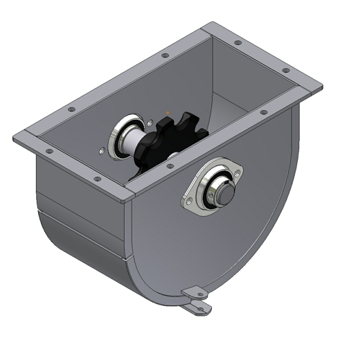 Elevatorfod T20/T44 lukket, m/lem