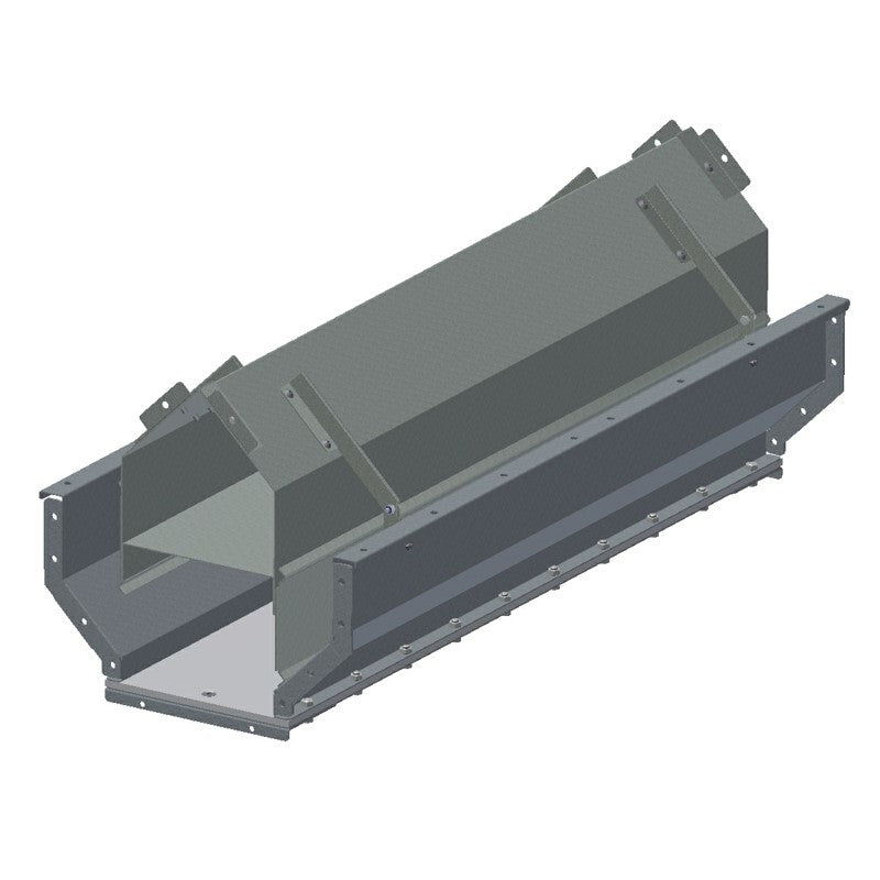 Indløbstrug 1,0 m. T45 m/PEHD1000 bund